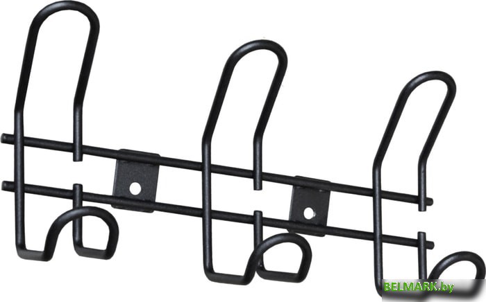 Крючок для одежды Sheffilton SHT-WH16-3 149946 (черный муар) - фото