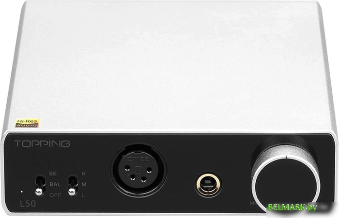 Настольный усилитель Topping L50 (серебристый) - фото
