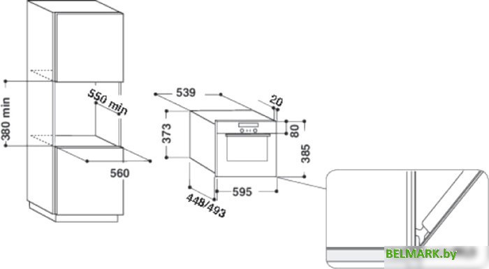 Микроволновая печь Whirlpool AMW 731 NB - фото2