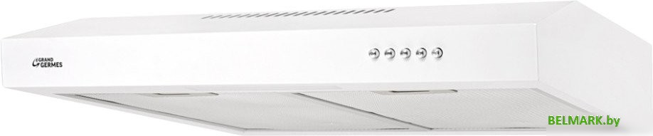 Кухонная вытяжка GrandGermes Slim 60 (белый) - фото