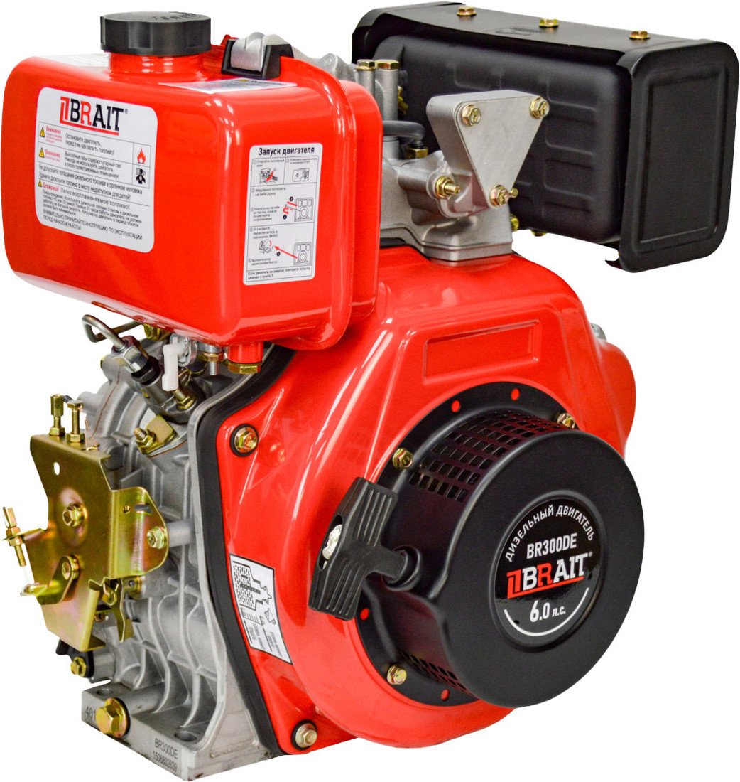 Дизельный двигатель Brait BR300DE - фото