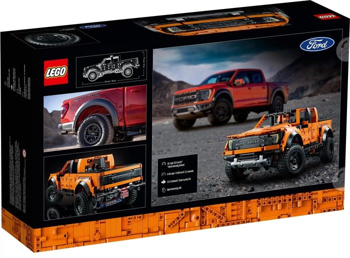 Конструктор LEGO Technic 42126 Ford F-150 Raptor - фото2