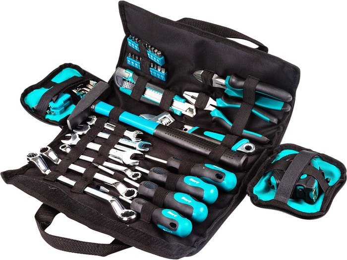 Универсальный набор инструментов Bort BTK-45 (45 предметов) - фото