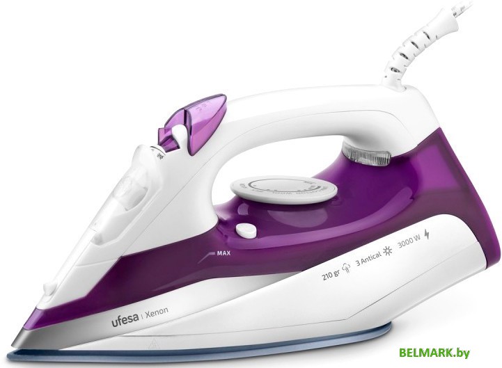 Утюг Ufesa Steam iron Xenon (белый/сиреневый) - фото