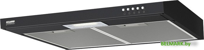 Кухонная вытяжка Krona Jessica slim 600 push button (черный) - фото