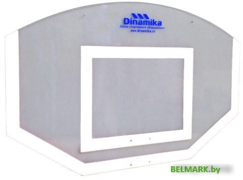 Баскетбольный щит Dinamika ZSO-002110 (белый) - фото