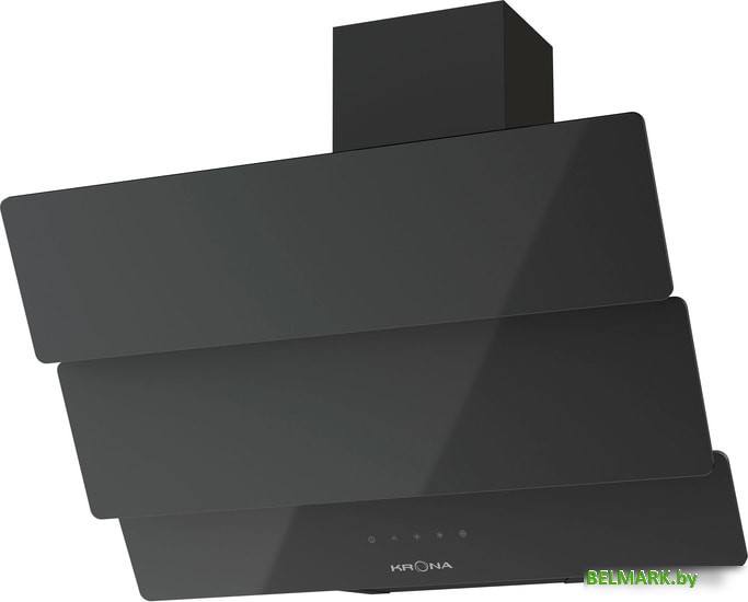 Кухонная вытяжка Krona Aurora 600 S (черный) - фото