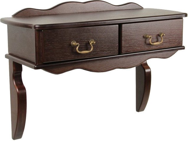 Консольный стол Мебелик Берже 20 (темно-коричневый) - фото