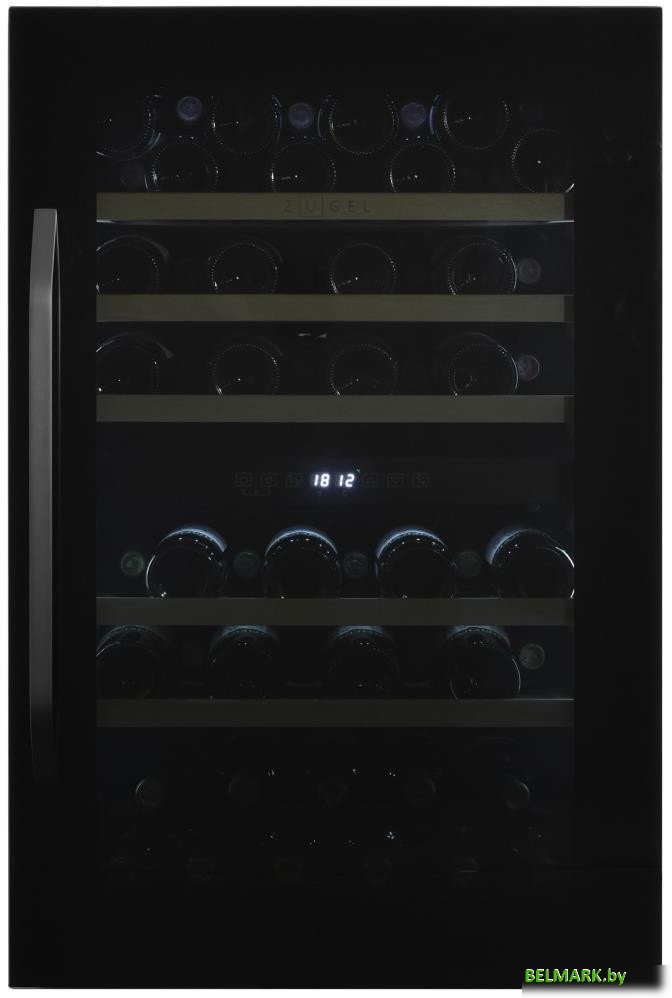Винный шкаф ZUGEL ZCWI570DB Dual Zone - фото