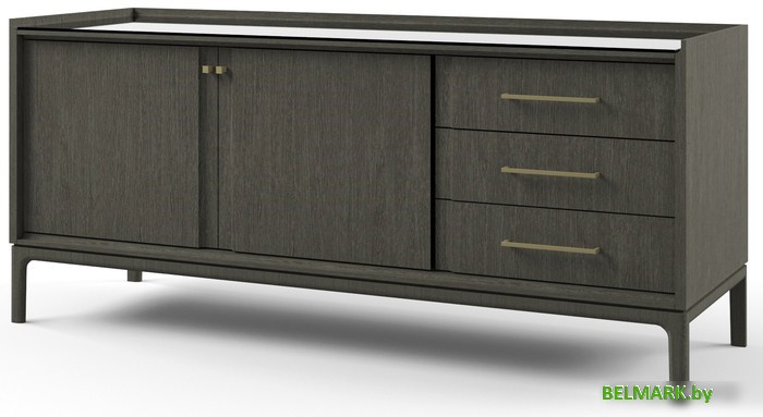 Тумба Молодечномебель Брюгге В3D2 ВМФ-1683 (дуб виндзор) - фото