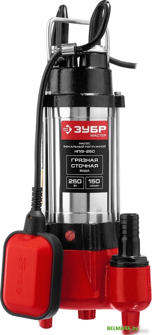 Фекальный насос Зубр Мастер НПФ-250 - фото