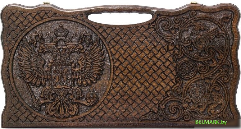 Шашки/нарды Haleyan Герб РФkh022 - фото