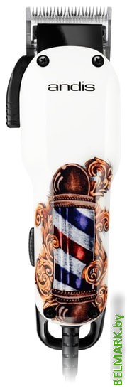 Машинка для стрижки волос Andis Fade Limited Edition Barber Pole Adjustable Blade Clipper US-1 - фото