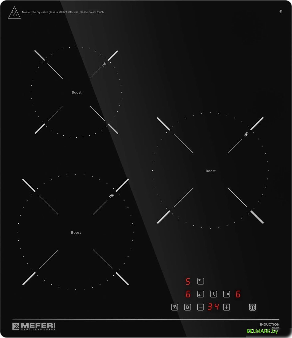 Варочная панель Meferi MIH453BK Power - фото2