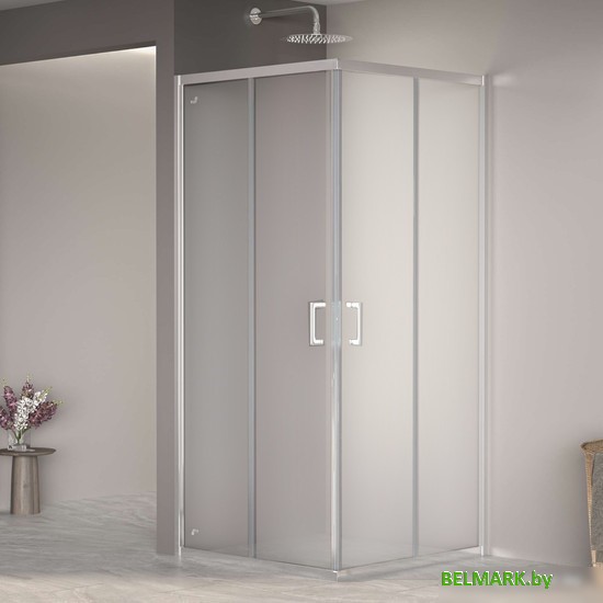 Душевой уголок RGW PA-030 3508103099-21 90x90 (хром/матовое-сатинат стекло) - фото