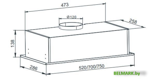 Кухонная вытяжка ZorG Classico 850 52 M (черный) - фото2