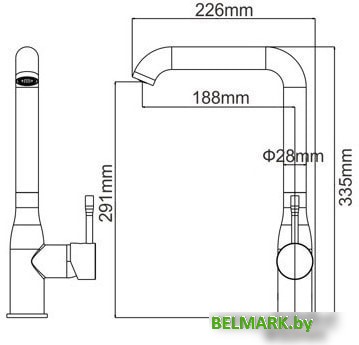Смеситель Gerhans KK4698-18 - фото2
