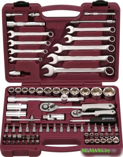 Универсальный набор инструментов Thorvik UTS0082 (82 предмета) - фото