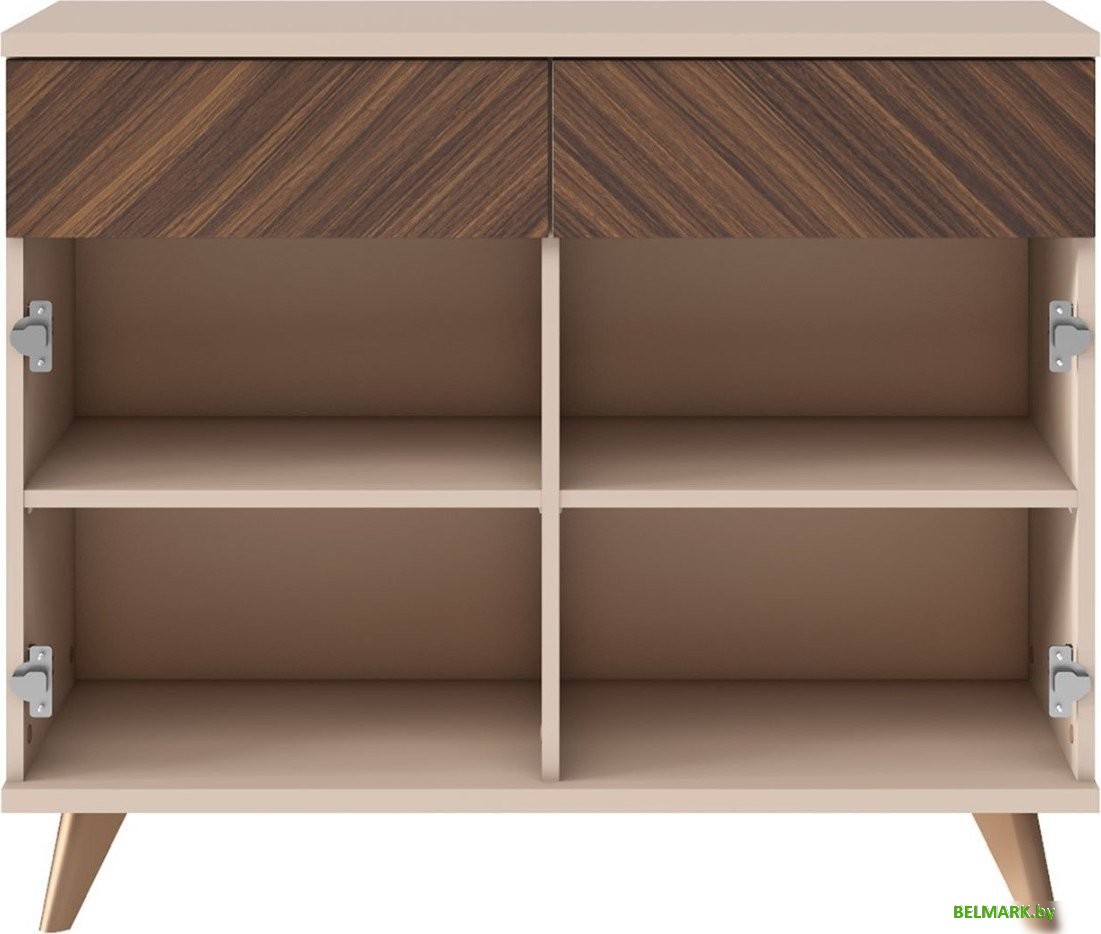 Комоды, тумбы Stolline Хармони с ящиками 468.03 (бежевый/древесный) - фото2