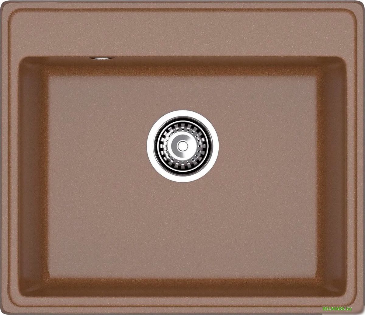 Кухонная мойка GranFest GF-V-580 (терракот) - фото
