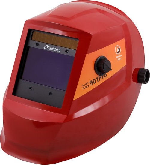 Сварочная маска ELAND Helmet Force-901 Pro (красный) - фото