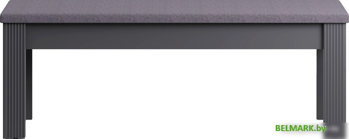 Скамья Black Red White Jasmin LAK (графит) - фото
