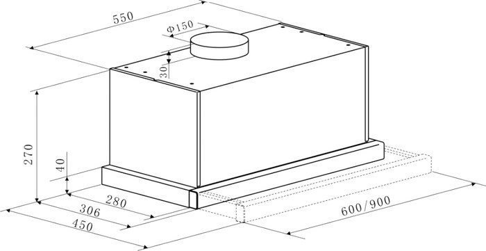 Кухонная вытяжка Kaiser EA 644 W Eco - фото2