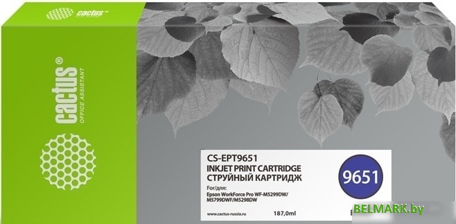 Картридж CACTUS CS-EPT9651 (аналог Epson C13T965140) - фото