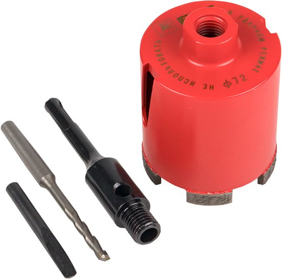 Коронка EKF Expert dch-72-m16 - фото