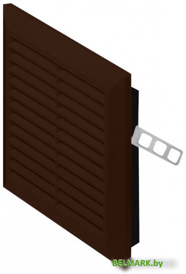 Вентиляционная решетка Awenta Classic T48BR 14x17 (коричневый) - фото