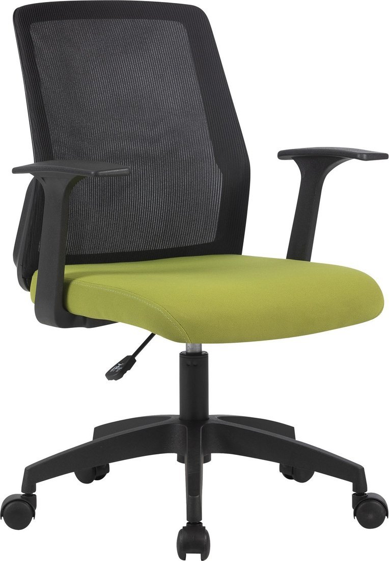 Офисное кресло CACTUS CS-MC222-BKGN (черный/салатовый) - фото
