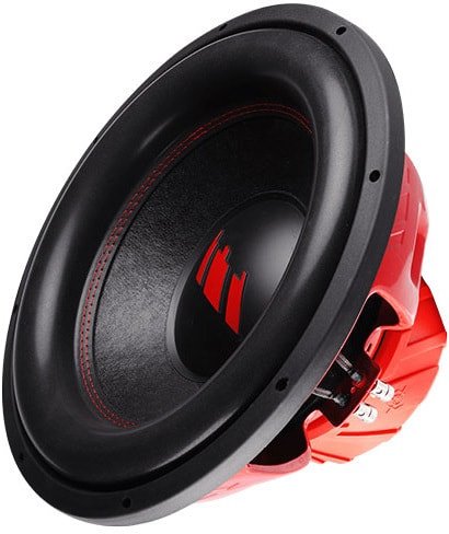 Головка сабвуфера Урал ТТ 15 (красный) - фото