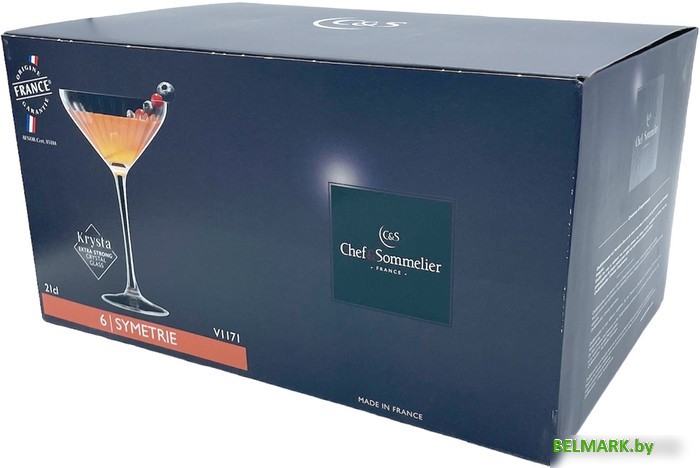 Набор бокалов для мартини Chef&Sommelier Symetrie V1171 (6 шт) - фото2