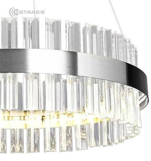 Подвесная люстра Estares Sofia 100W R-APP-500x1100-CHROME/CLEAR-220-IP20_Ч - фото2