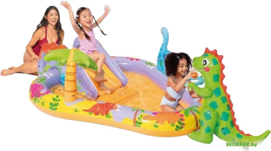 Игровой центр Intex Dino Park 56139 (201х157х69) - фото