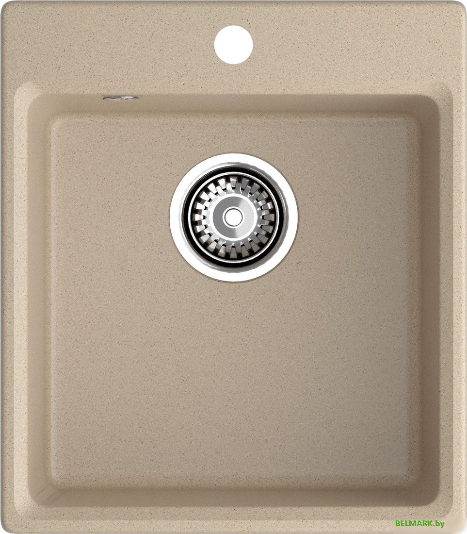 Кухонная мойка GranFest GF-LV-420 (песочный) - фото