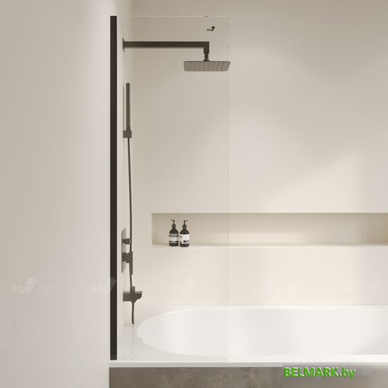Стеклянная шторка для ванны RGW SC-056-B 351105650-14 - фото