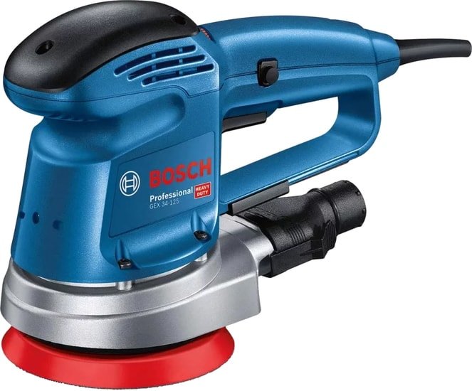 Эксцентриковая шлифмашина Bosch GEX 34-125 Professional 0601372300 - фото