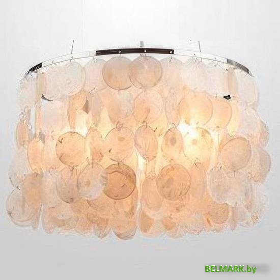 Подвесная люстра Евросвет Sandra 60005/3 хром/перламутр - фото