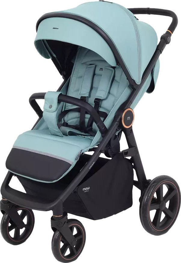 Коляска прогулочная «книга» MOWbaby Trail 2025 MB090 (бежевый) - фото