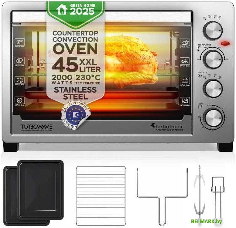 Мини-печь TurboTronic TT-EVS45 - фото2