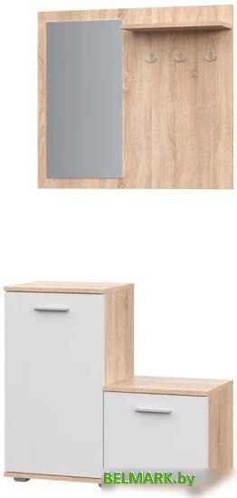 Горка НК-Мебель Fun КП-1 71337652 (дуб сонома/белый) - фото