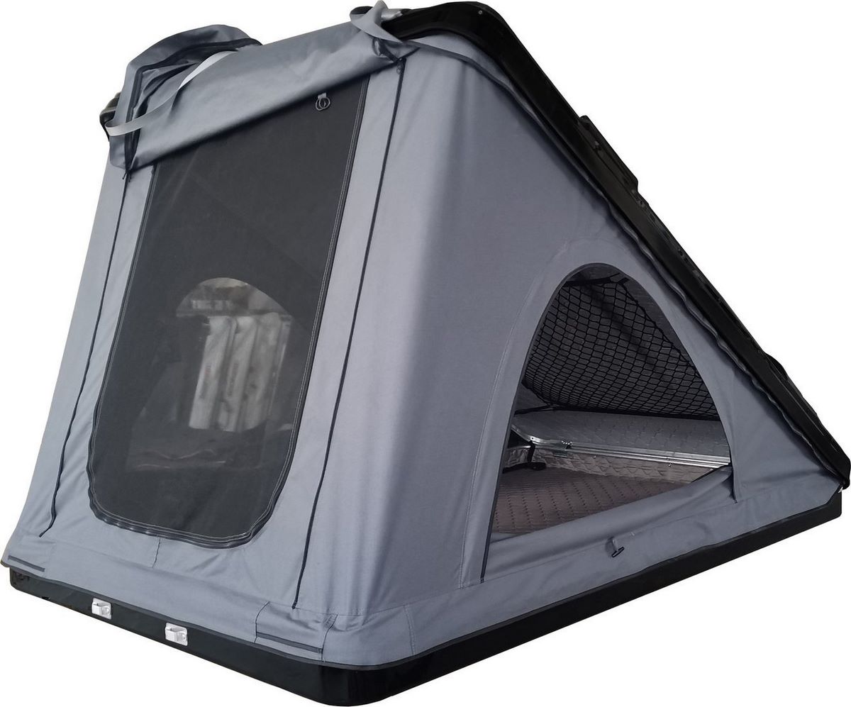Автомобильная палатка РИФ Hard RT05-125 RIFRT051258090W (черный/светло-серый) - фото