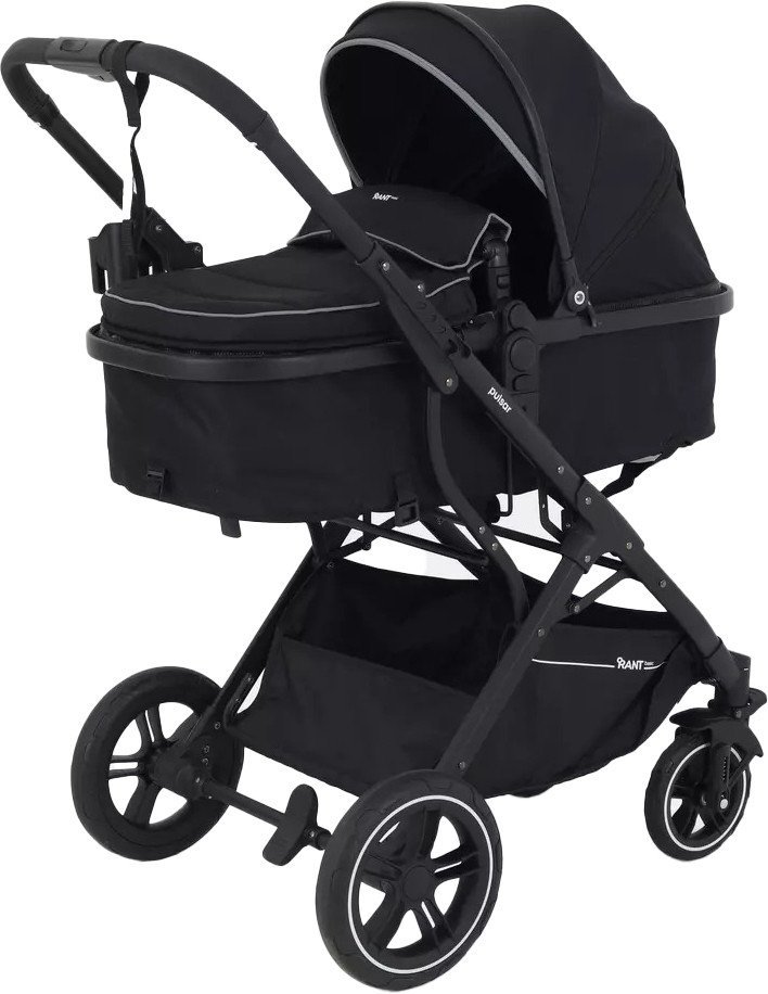 Универсальная коляска Rant Basic Pulsar RA160 (2 в 1, black) - фото