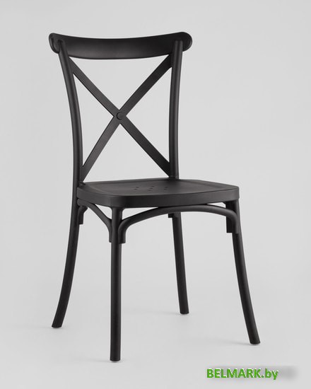 Стул Stool Group Кроссбэк пластиковый (черный) - фото2