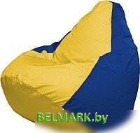 Кресло-мешок Flagman Груша Мега XXXL Г3.1-254 (желтый/синий) - фото