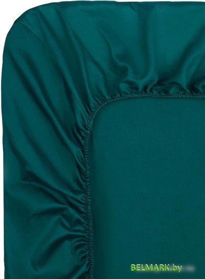 Постельное белье Sofi De MarkO Мармис 180х200х30 ПР-мс-180х200х30мал (малахитовый) - фото