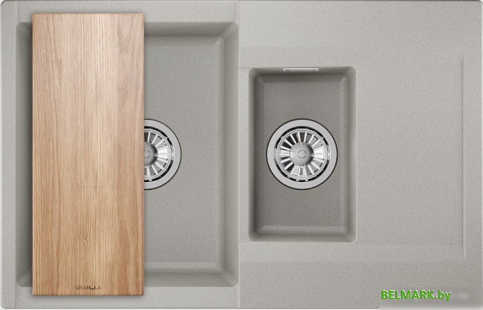 Кухонная мойка Granula ES-7808 (базальт) - фото