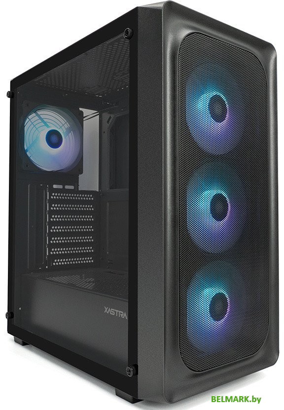 Корпус XASTRA A407 4ARGB (черный) - фото