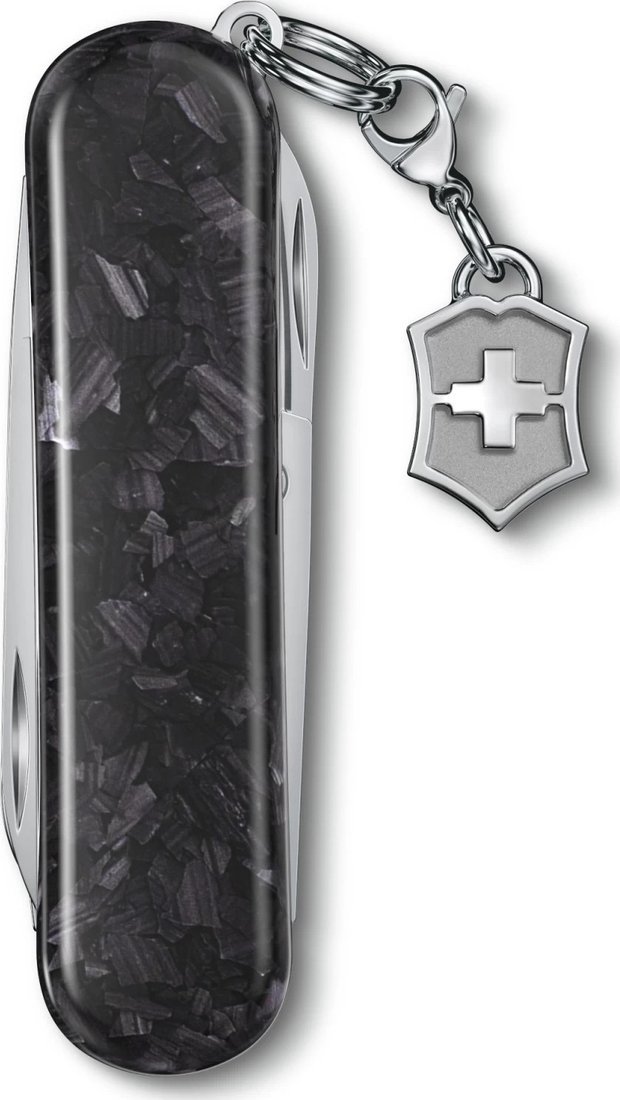 Мультитул Victorinox Classic Brilliant Carbon 0.6221.90 (черный/серебристый) - фото2